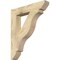 Ekena Millwork Funston Slat Rough Sawn Bracket, Douglas Fir, 4"W x 24"D x 28"H BKT04X24X28FST06RDF - alternate 1